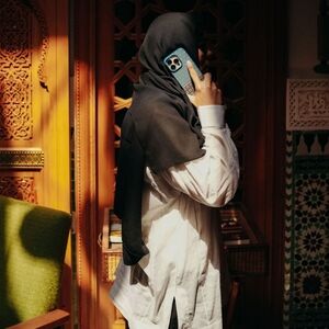 Zellij Moroccan Tiles MagSafe iPhone 16 Pro Max Case Kaaf Nūn